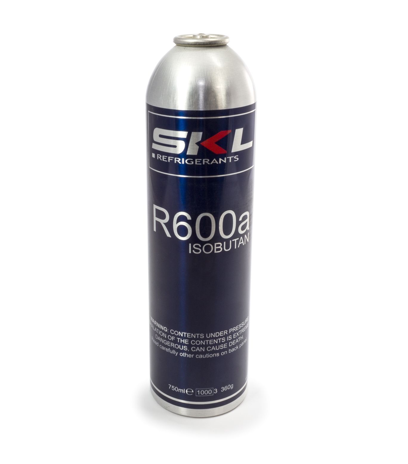Cooling Gas R600a Isobutan - Non-Returnable Bottle, 0.42KG SKL